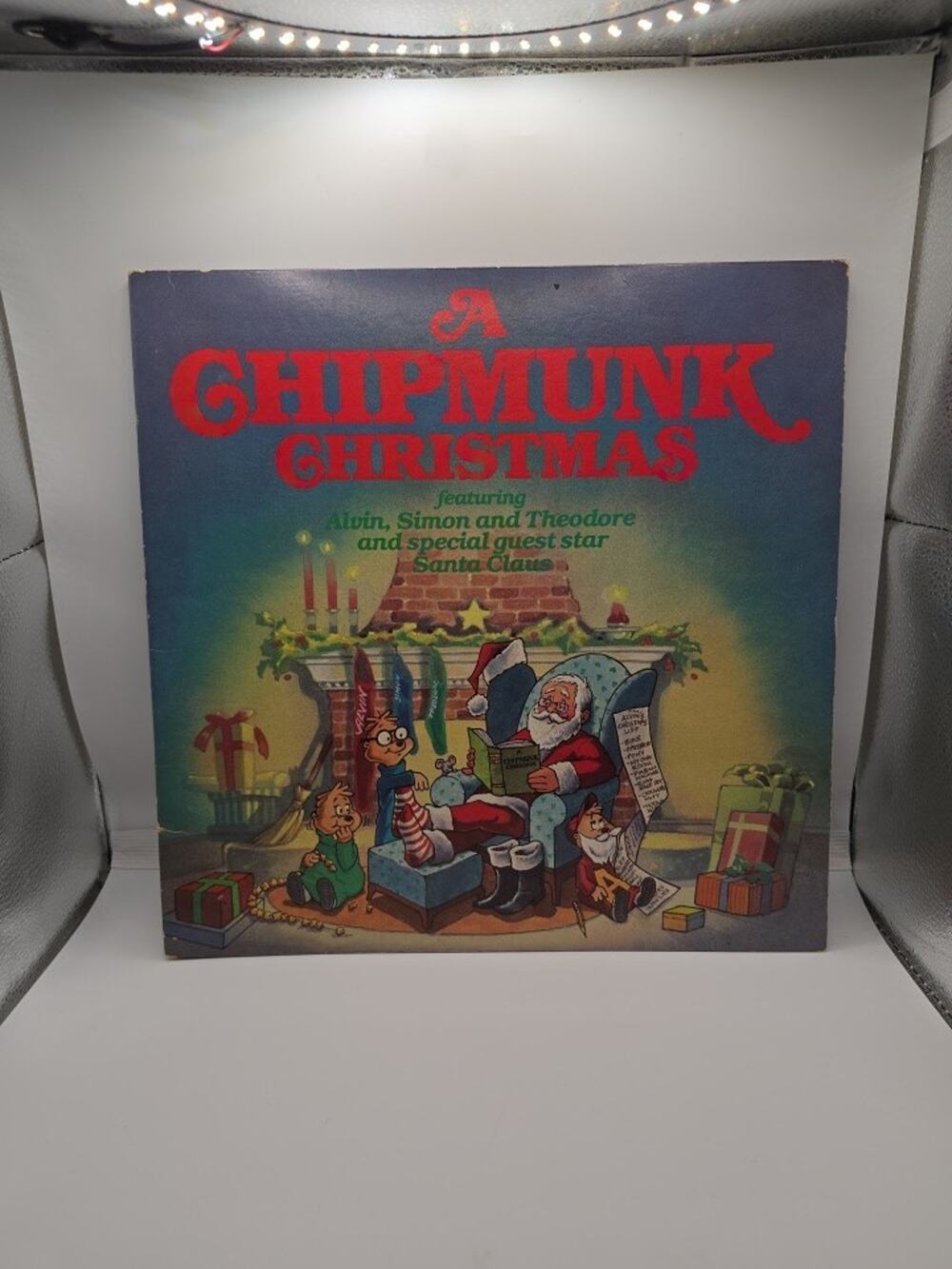 A Chipmunk Christmas Vintage Vinyl LP Album 1981